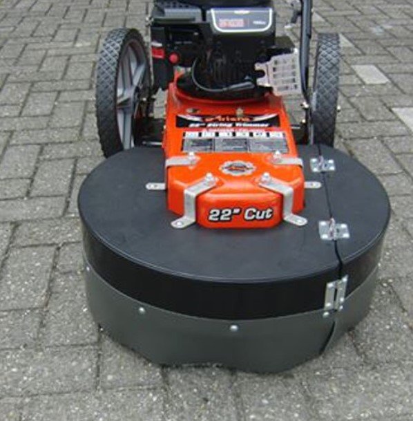 Ariunds Spritzschutz volledig geslotund für Unkrautbürste PRO 370 - Bild 2