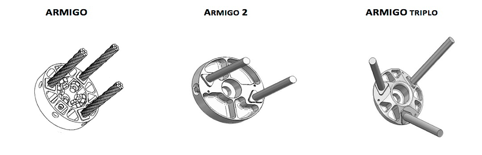 Armigo Unkrautbürste Triplo Universeel 8/10/12/14mm Basisset - Bild 3