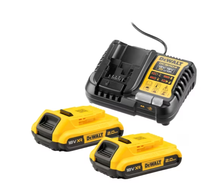 DeWalt DCB1104D2-QW 18V XR Akku starterpack