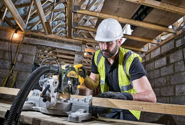 DeWalt DWS774-QS Afkort-/verstekzaag 1400W 216mm mit XPS-indicator - Bild 2