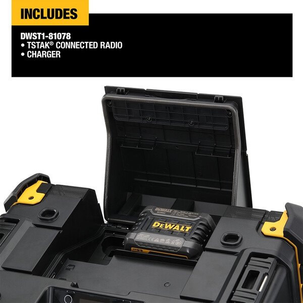 DeWalt DWST1-81078-QW DEWALT TSTAK Radio + XR Ladegerät - Bild 3