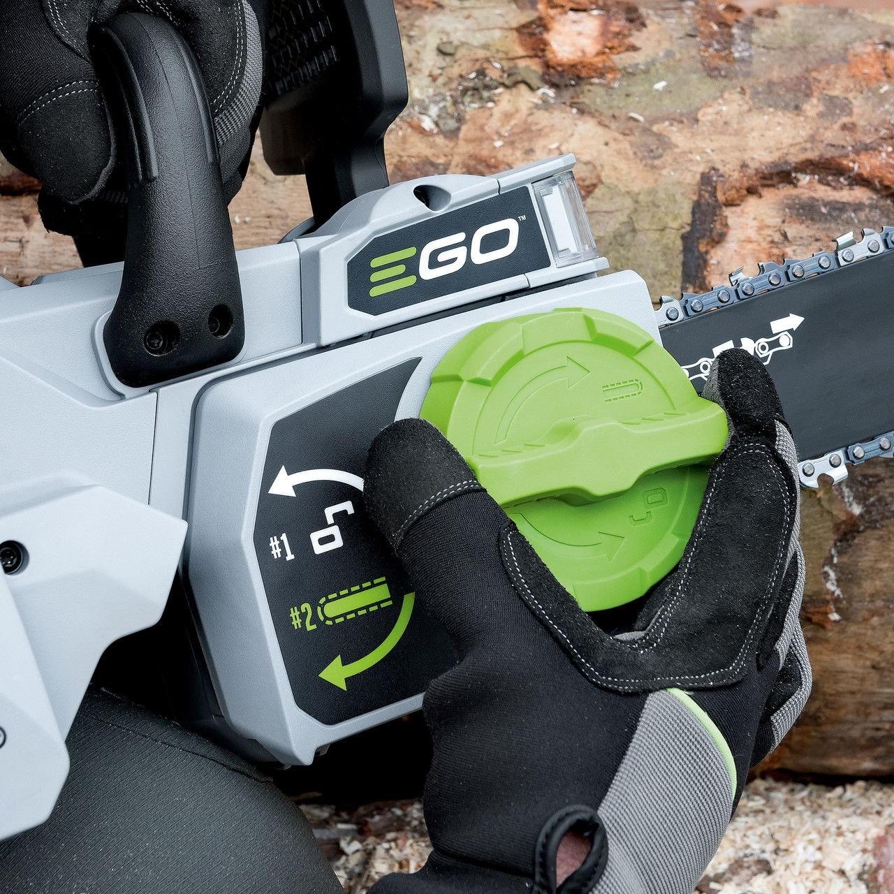 Ego CS1800E Akku Kettundsäge 56 volt 45 cm blad - Bild 3