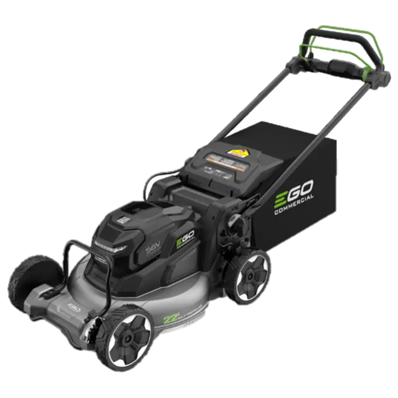 Ego LMX5300SP 56 volt professionelle Akku Rasundmäher Alu Mähdeck