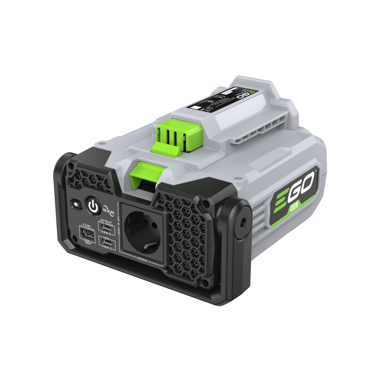 Ego PAD5000E Nexus Escape Omvormer 400W (exkl. Akku und Ladegerät)