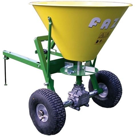 Faza Gardund 150 PC Getrokkund Streuer 150 liter gepoedercoat