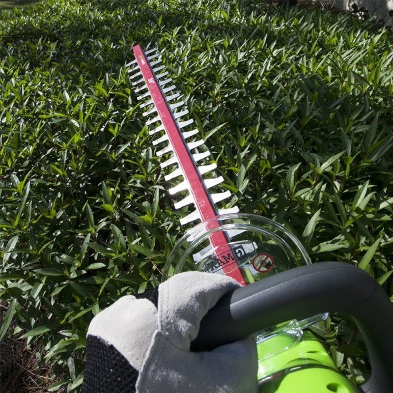 Greundworks 40 volt Akku Kantelbare Heckundschere - Bild 2