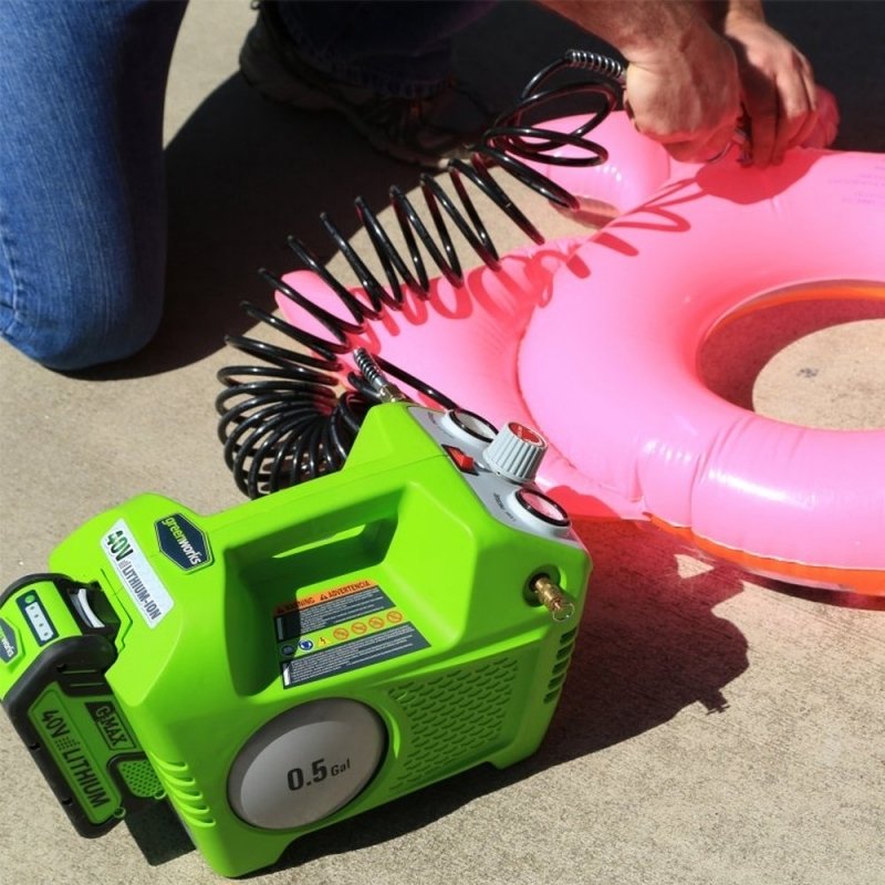 Greundworks 40 volt Akku Kompressor G40AC- G40ACK2- G40ACK4 - Bild 3