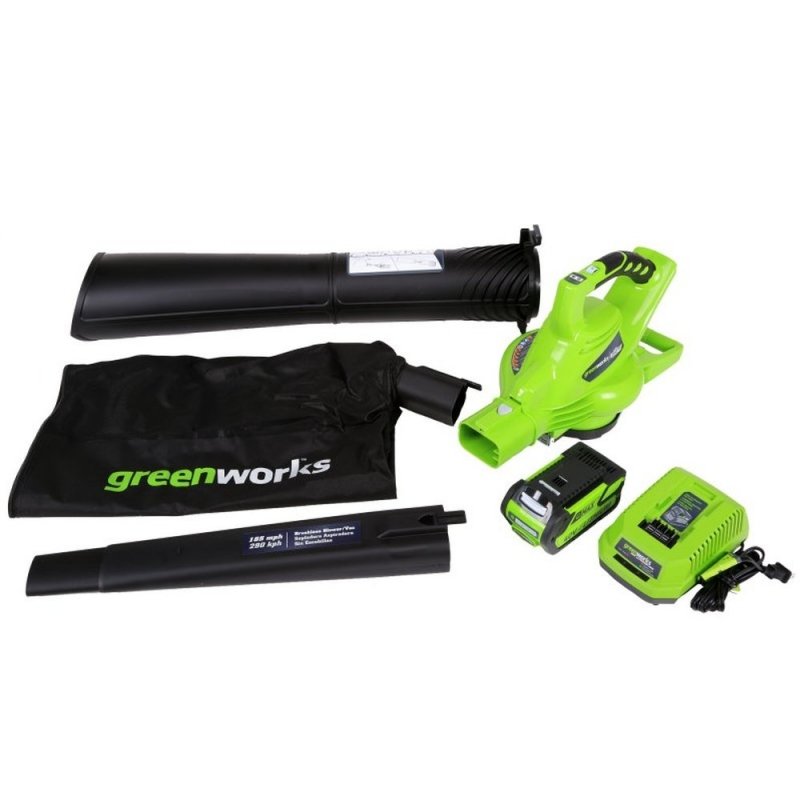 Greundworks 40 volt Akku Laubbläser / zuiger OP=OP - Bild 5