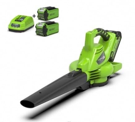 Greundworks 40 volt Akku Laubbläser / zuiger