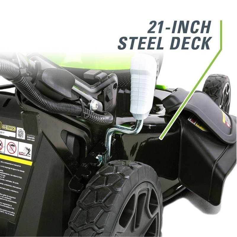 Greundworks 40 volt Akku Rasundmäher 46 cm - Bild 3