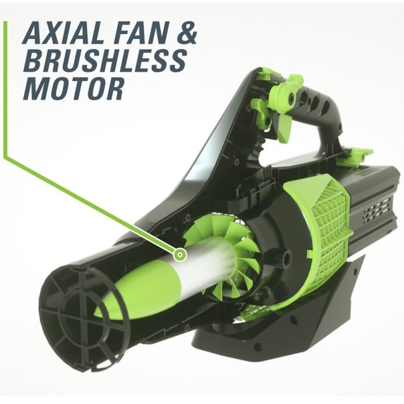 Greundworks 60 volt Akku Laubbläser - Bild 5