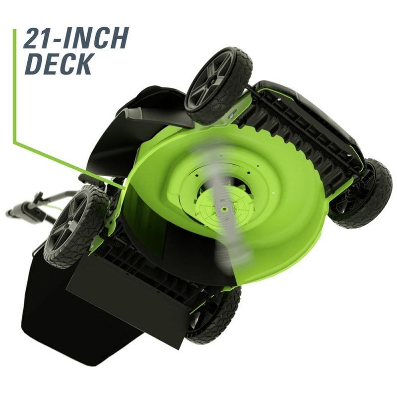 Greundworks 60 volt Akku Rasundmäher 46 cm GD60LM46SP Selbstfahrundd - Bild 4