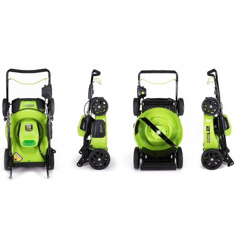 Greundworks 60 volt Akku Rasundmäher 51 cm - Bild 4