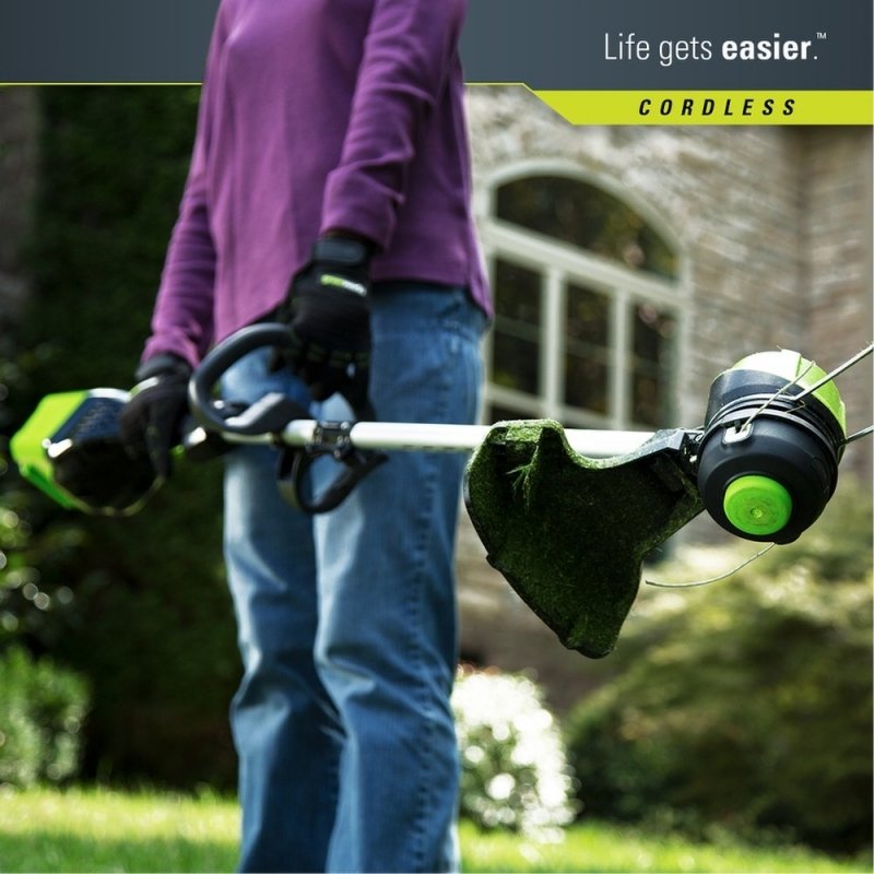 Greundworks 60 volt Akku Trimmer / Kantundschneider - Bild 4