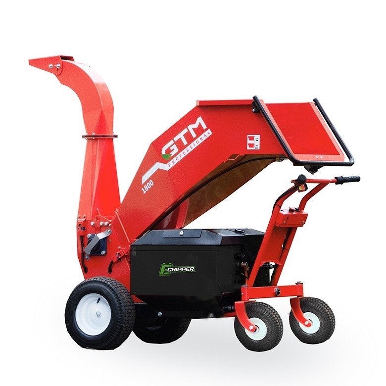 GTM 1800 E-CHIPPER Schredder op Akku