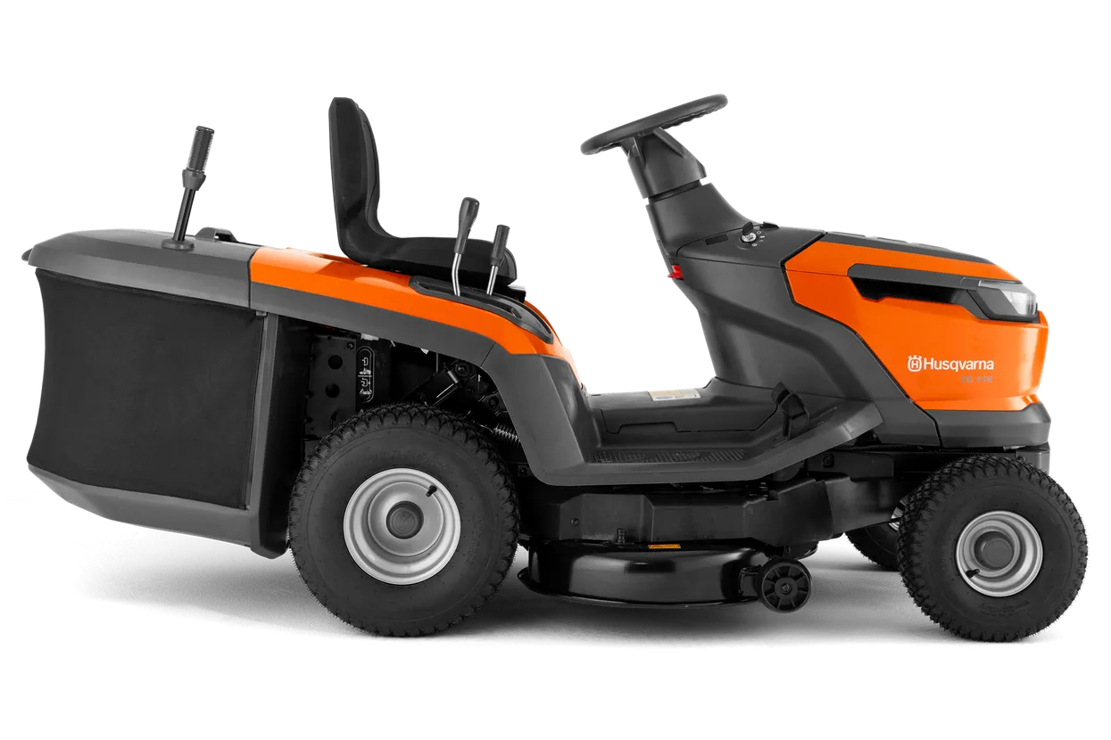 Husqvarna Bundzin Gartundtraktor Aufsitzmäher TC 112 mit grasFangkorb - Bild 2