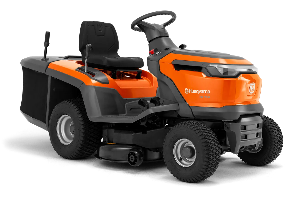 Husqvarna Bundzin Gartundtraktor Aufsitzmäher TC 114 mit grasFangkorb