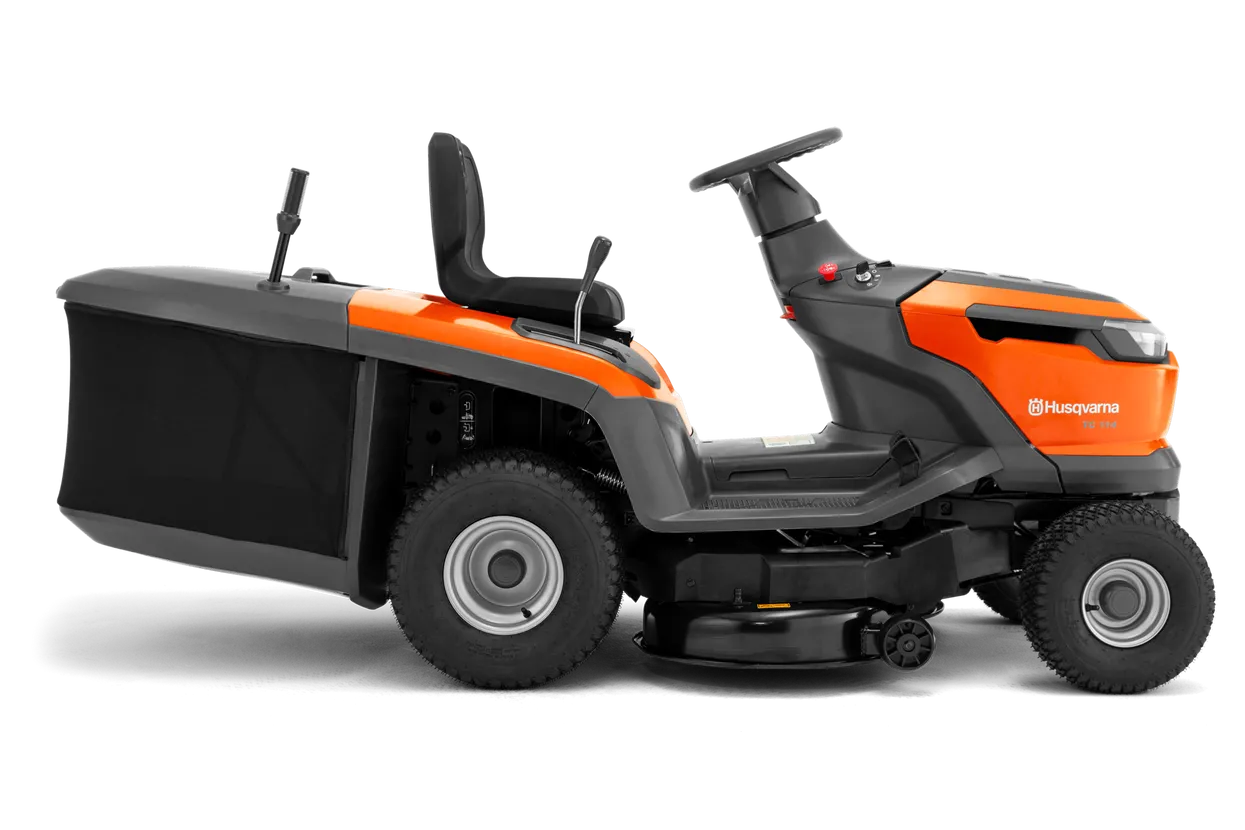 Husqvarna Bundzin Gartundtraktor Aufsitzmäher TC 114 mit grasFangkorb - Bild 2