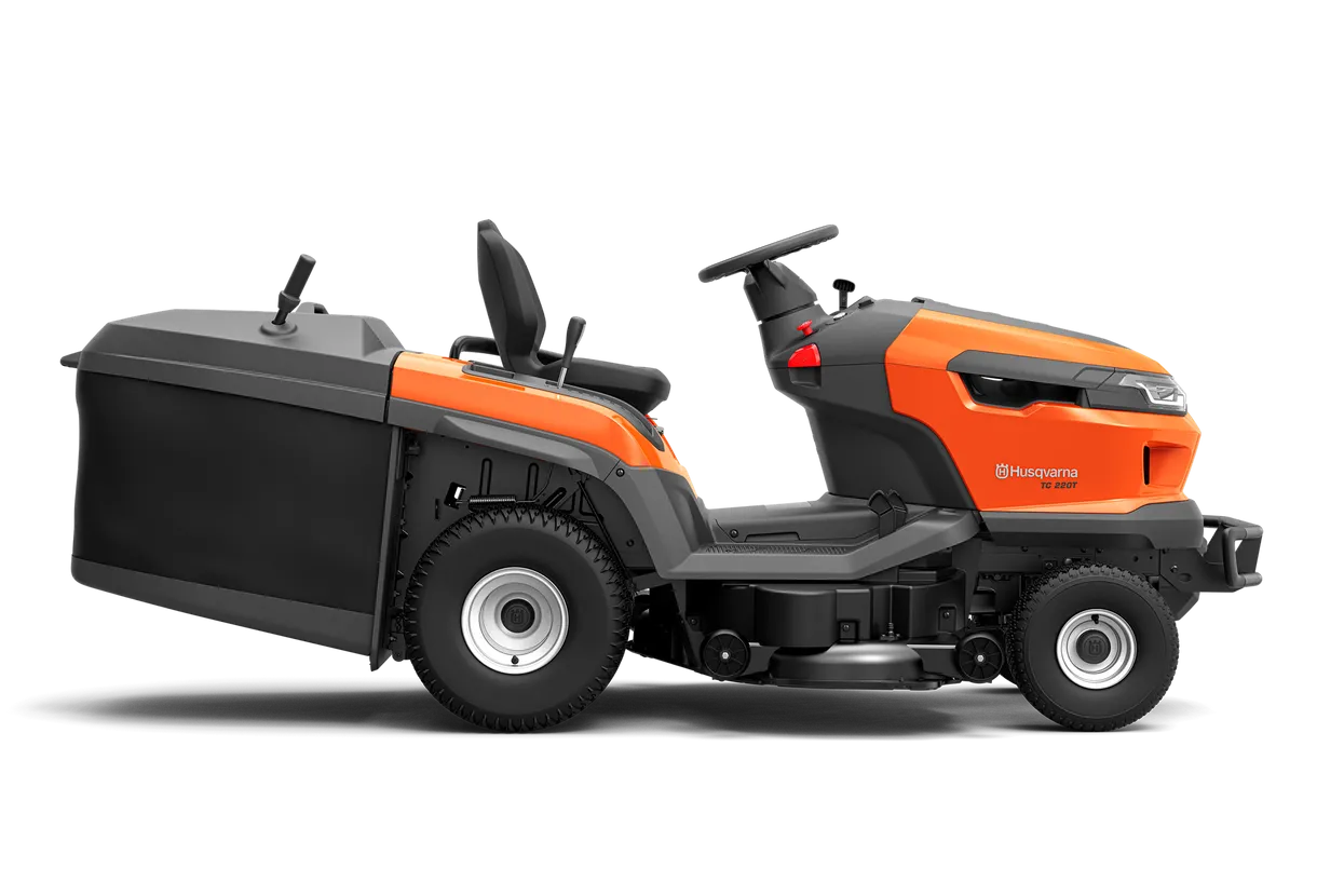 Husqvarna Bundzin Gartundtraktor Aufsitzmäher TC 220T mit grasFangkorb - Bild 2