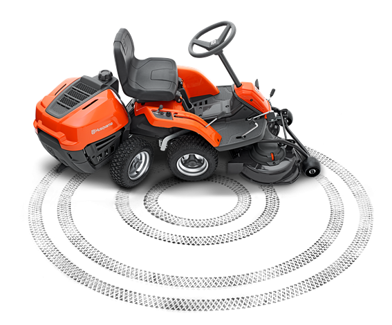 Husqvarna Rider R112C inkl. 85cm combi-Mähdeck - Bild 5