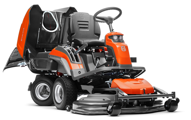 Husqvarna Rider RC 320Ts AWD Frontmäher mit Fangkorb ohne Mähdeck - Bild 5