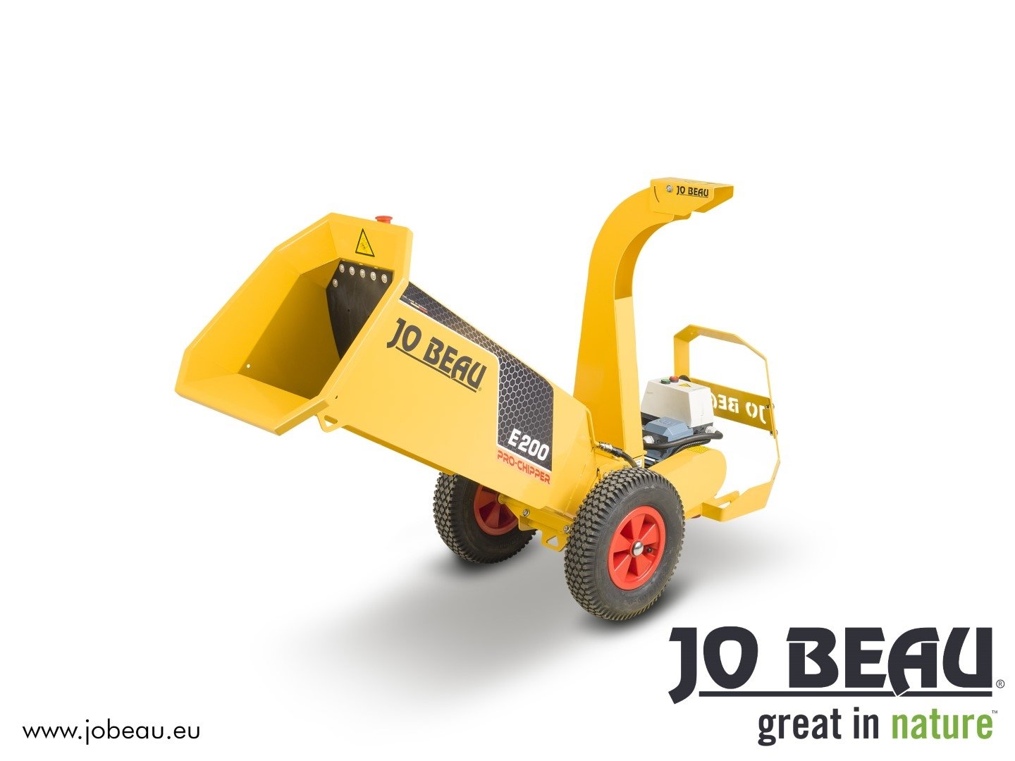 Jo Beau E200 Elektrische Häcksler / HoutSchredder 60mm