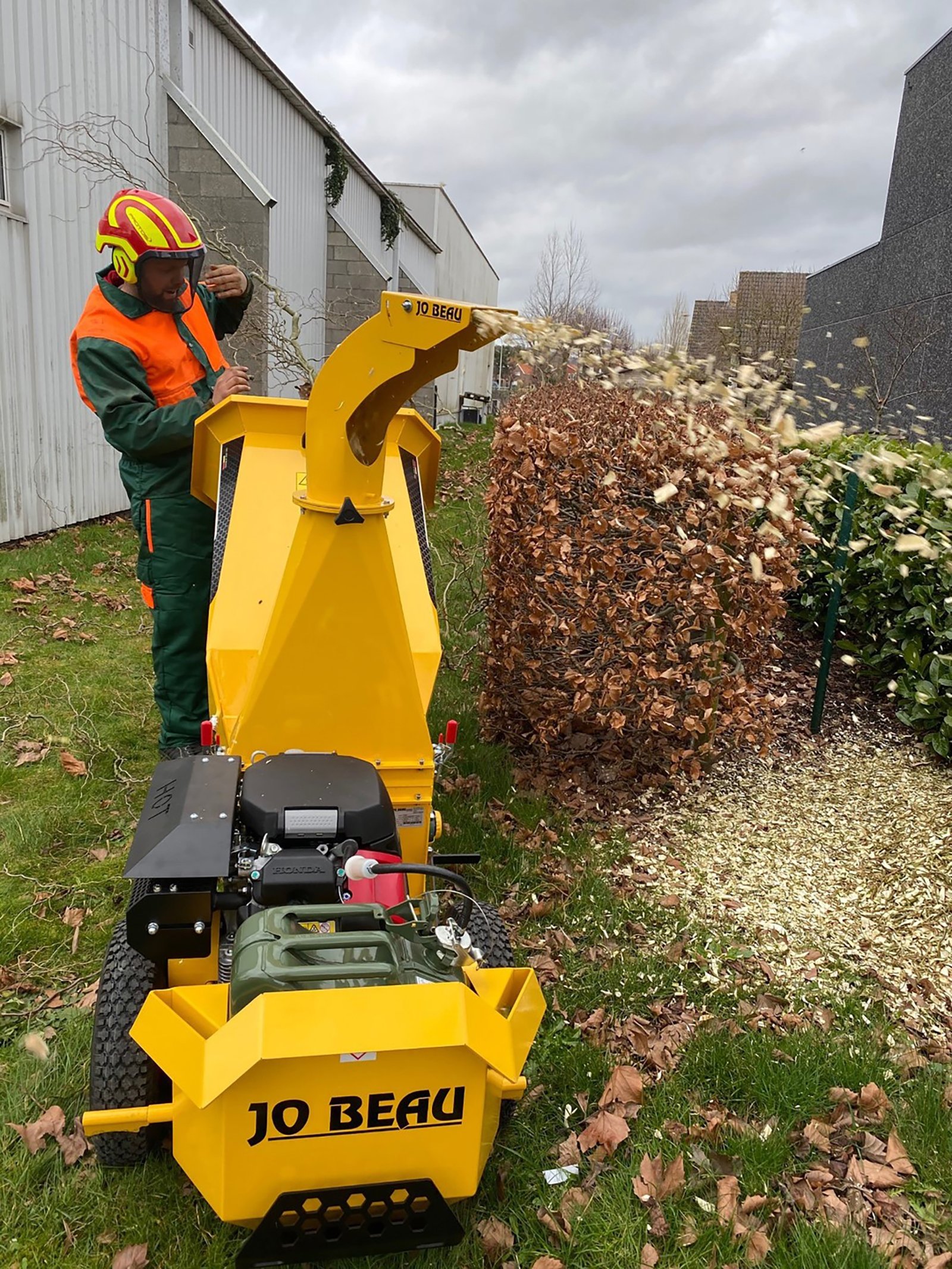 Jo Beau M400 Pro Line Bundzin Häcksler / HoutSchredder 100mm - Bild 2