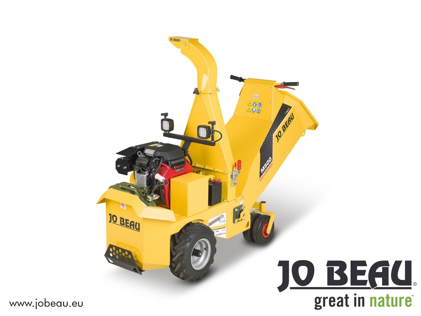 Jo Beau M500 Pro Line  Bundzin Häcksler / HoutSchredder 120mm - Bild 2