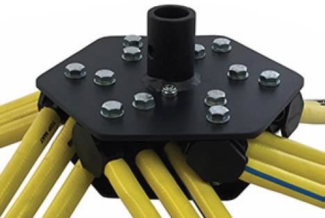 Kwern Greundbuster Unkrautbürstekop Home ohne borstels