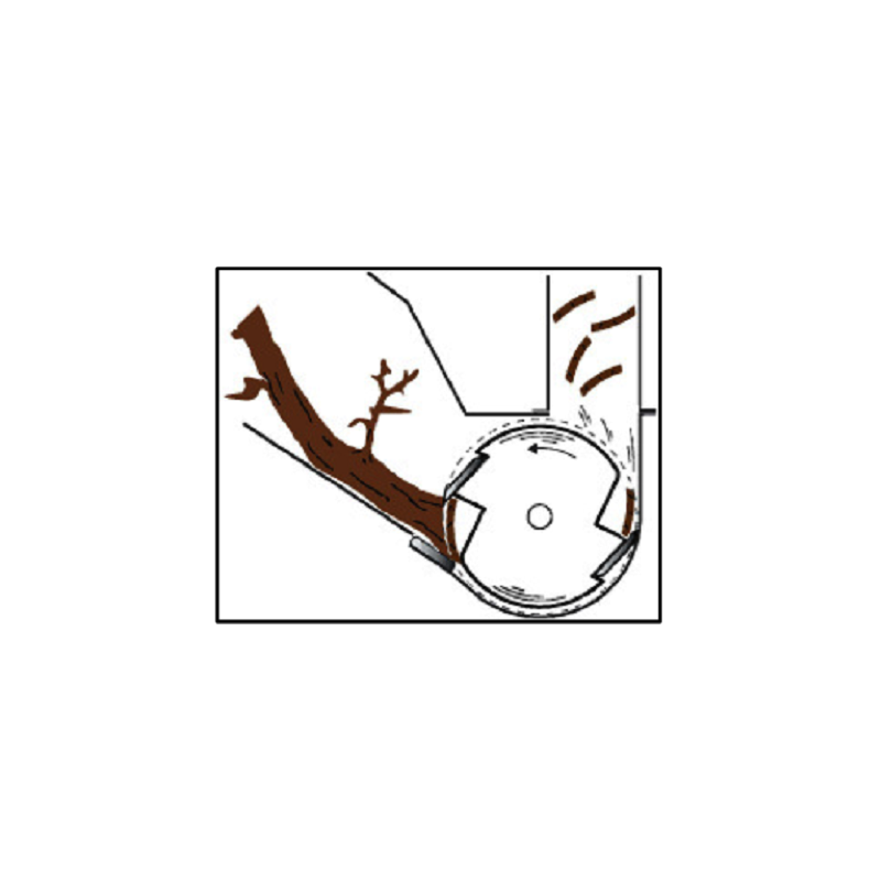 Lumag HC15E-NL 400 volt max 120 mm HoutSchredder - Bild 5