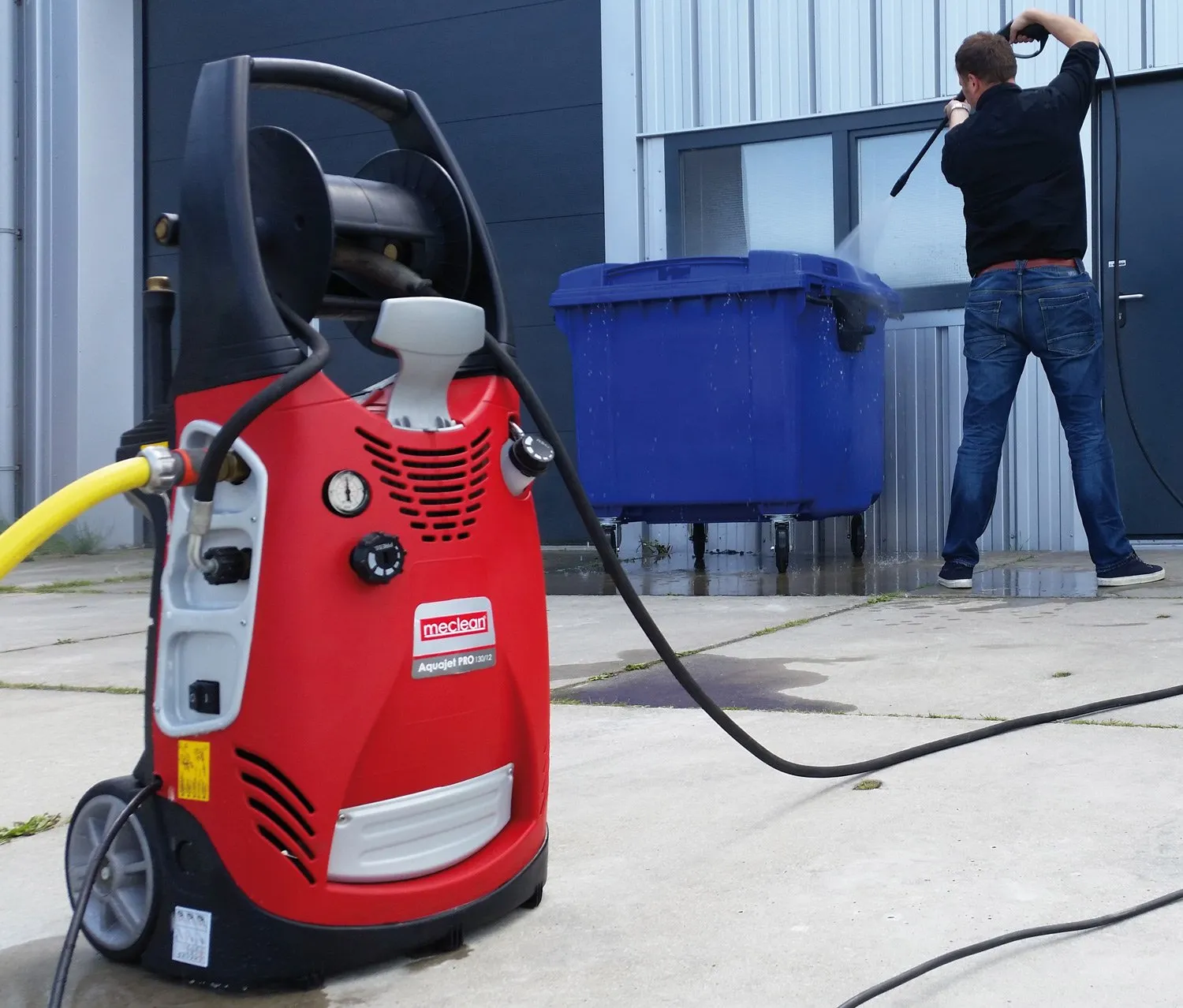 Meclean Aquajet Pro 130/12 Koudwater Hochdruckreiniger - Bild 2