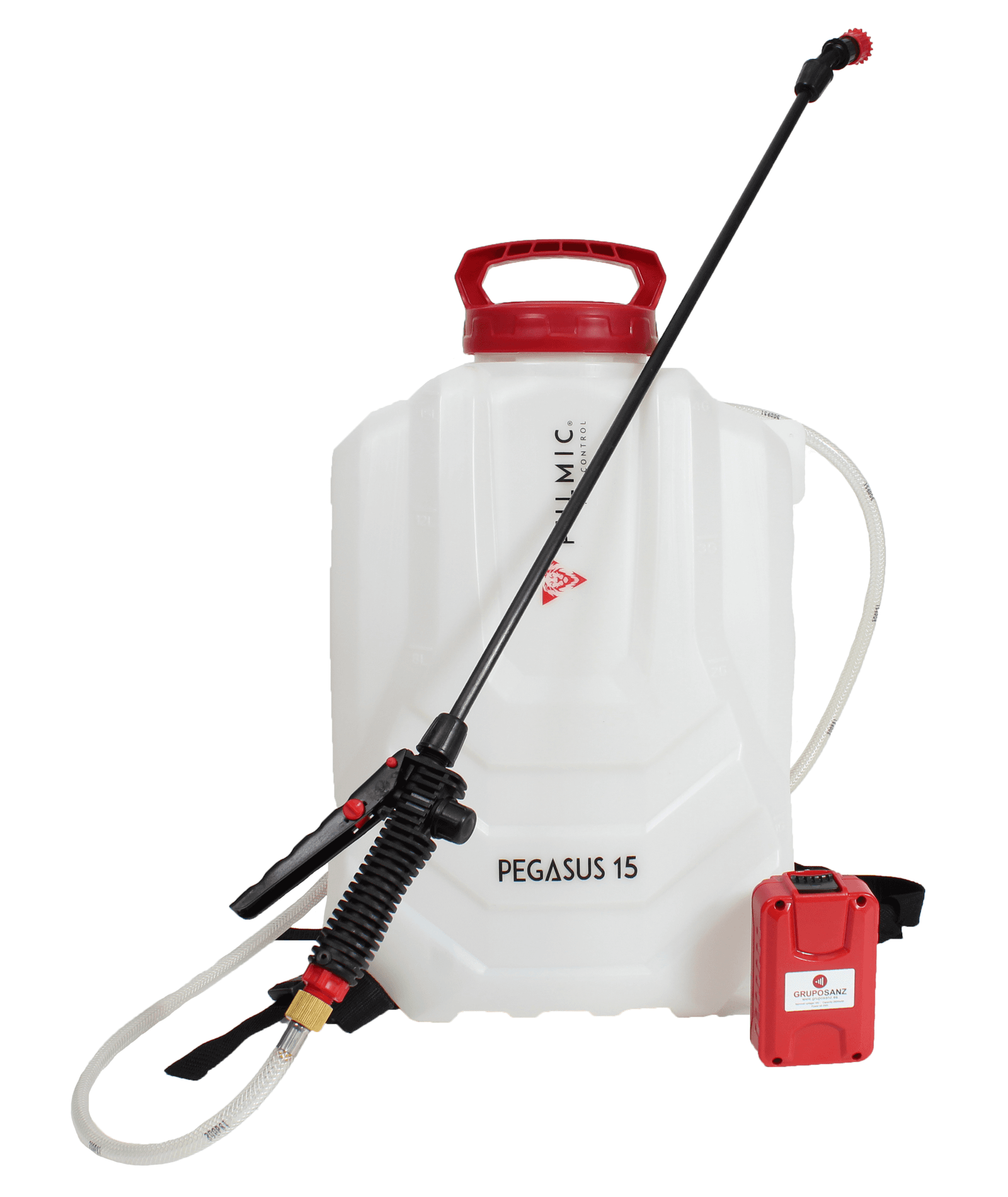 Pulmic Akku Rugspuit Pegasus 15 Basis – 15 liter - Bild 5