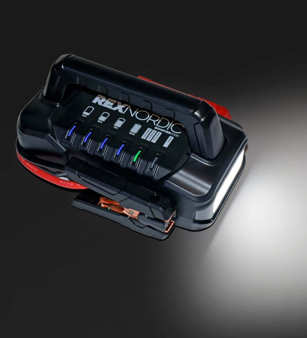 Rex Nordic Jumpstarter Booster 1300 12V (kopie) - Bild 3