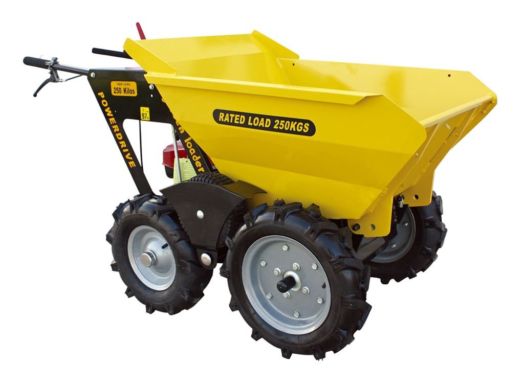 ROCKY Steel Schubkarre 4wiel GXV160 Honda