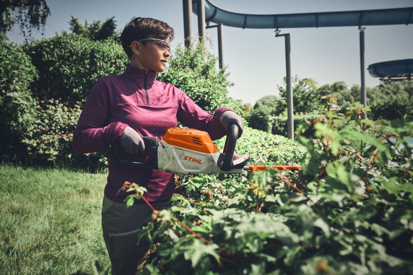 Stihl Akku Heckundschere HSA 140 T 60 of 75 cm - Bild 4