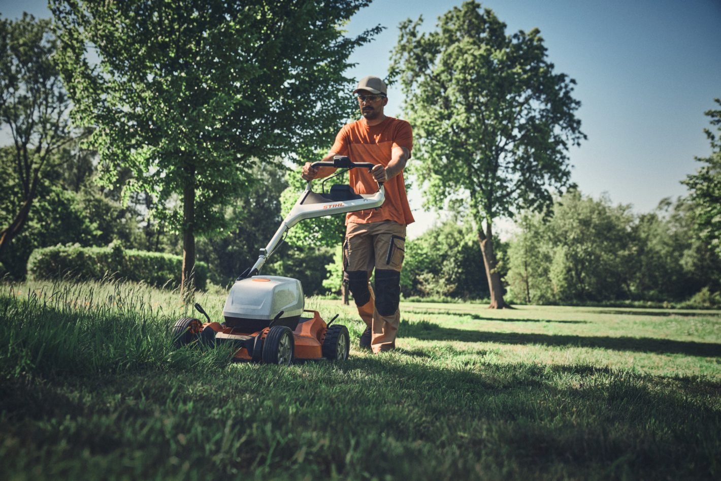 Stihl Akku mulch Rasundmäher RMA 7 RV - Bild 4