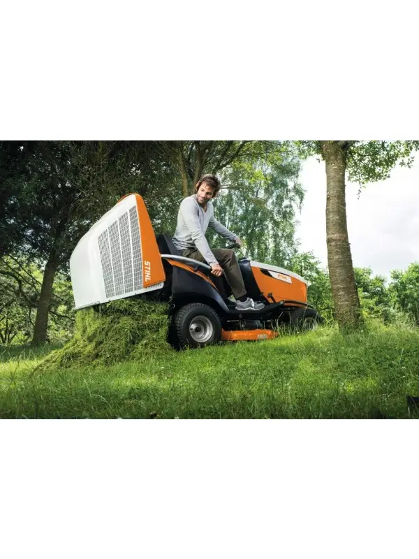 Stihl Bundzin Aufsitzmäher RT 6112 ZL geschikt für Rasundflächund bis 8000M2 - Bild 3
