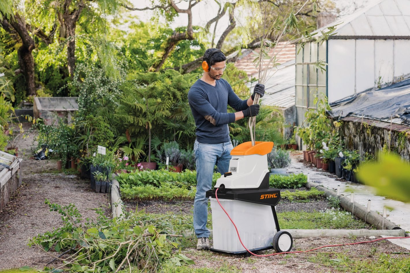 Stihl Elektrische Häcksler GHE 140 L ACTIE! - Bild 3