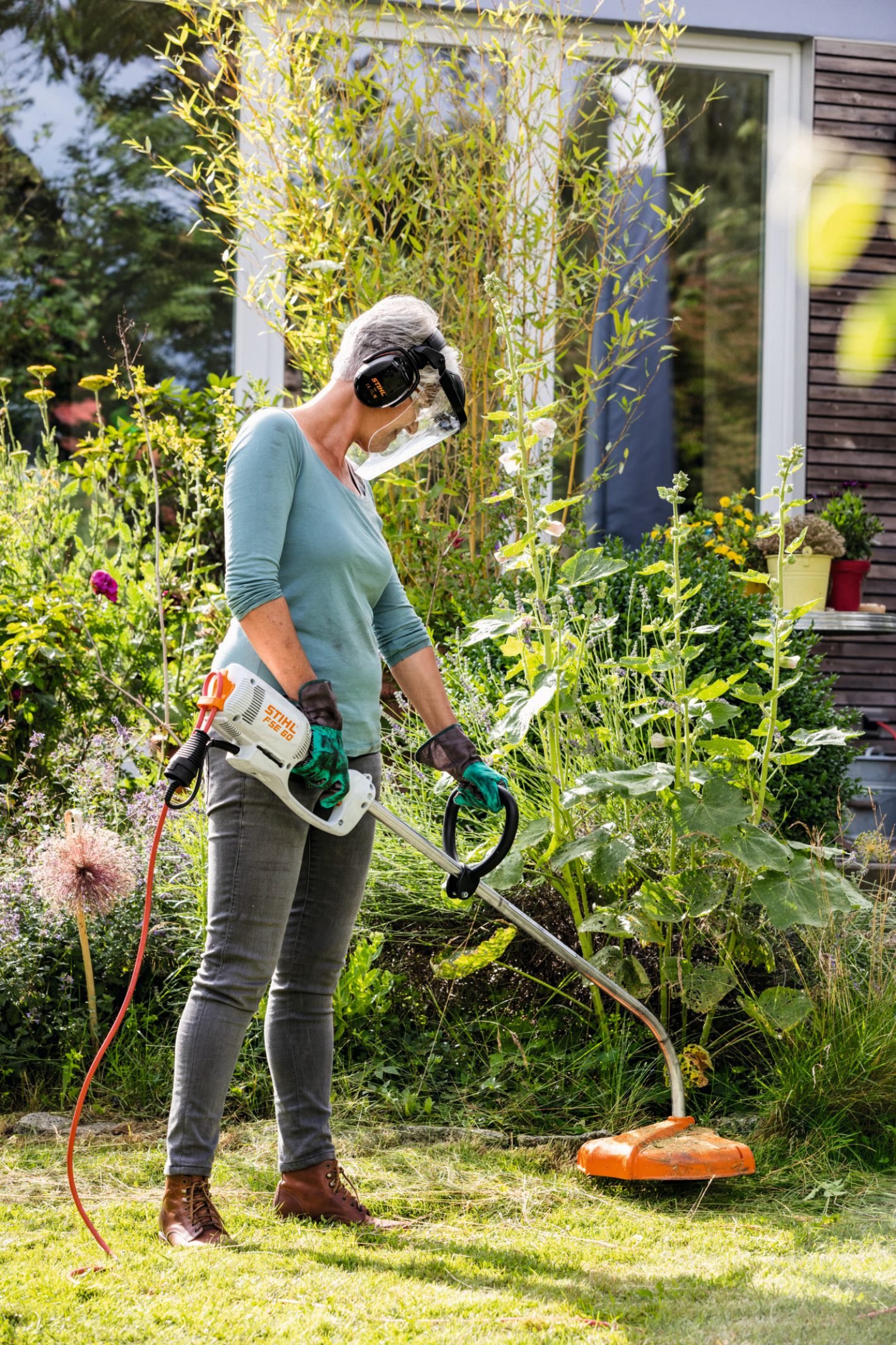 Stihl Elektrische RasundTrimmer / Kantundmaaier FSE 60 - Bild 2