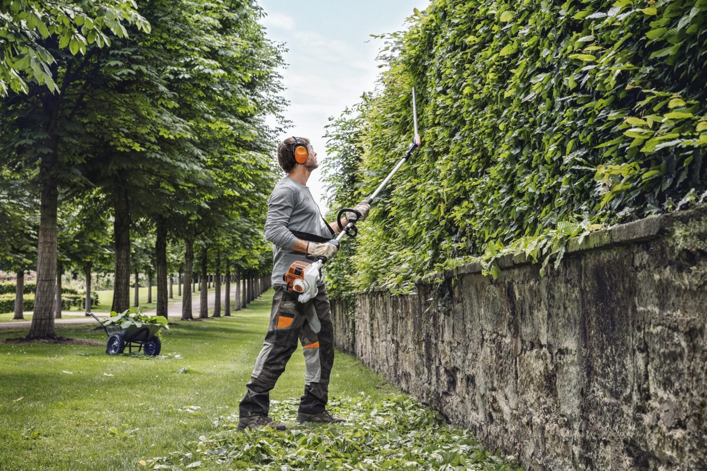 Stihl HL 94 Bundzin Heckundschere op steel / Hoogsnoeier - Bild 4