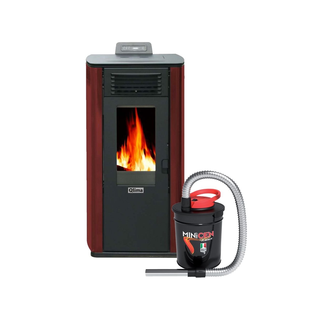 Qlima Fiorina Pelletofen - Bild 6